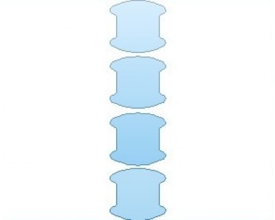 Precut PPF Kit – Clear Bra Paint Protection Film PAINT PROTECTION KIT - 2021 HYUNDAI TUCSON SE DOOR CUPS - PRECUT PPF CLEAR BRA WRAP