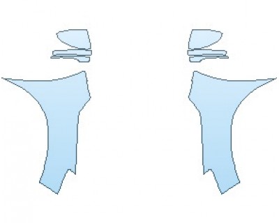 Precut PPF Kit – Clear Bra Paint Protection Film PAINT PROTECTION KIT - 2021 HYUNDAI TUCSON SE FULL FENDERS (NO WRAPPED EDGES) - PRECUT PPF CLEAR BRA WRAP