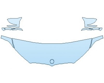 2023 BMW M8 COMPETITION COUPE HOOD (WRAPPED EDGES)
