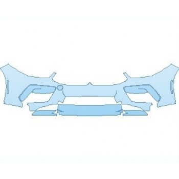 PAINT PROTECTION KIT - 2023 BMW M8 COMPETITION COUPE BUMPER - PRECUT PPF CLEAR BRA WRAP