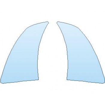 PAINT PROTECTION KIT - 2020 PORSCHE PANAMERA GTS SPORT TURISMO OEM REPLACEMENTS - PRECUT PPF CLEAR BRA WRAP