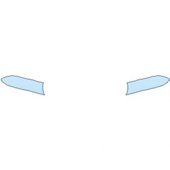 PAINT PROTECTION KIT - 2022 DODGE CHARGER SCAT PACK WIDEBODY LIGHTS - PRECUT PPF CLEAR BRA WRAP