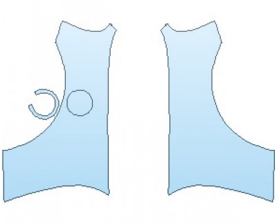 Precut PPF Kit – Clear Bra Paint Protection Film PAINT PROTECTION KIT - 2021 MINI HARDTOP COOPER WITH JCW PKG 2 DOOR REAR QUARTER PANELS - PRECUT PPF CLEAR BRA WRAP