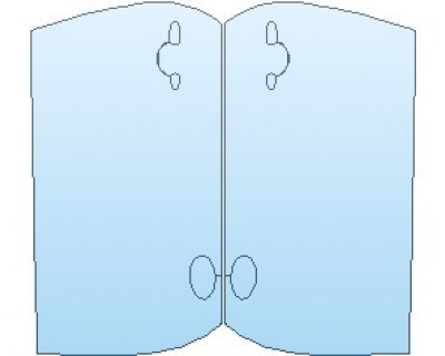 Precut PPF Kit – Clear Bra Paint Protection Film PAINT PROTECTION KIT - 2021 MINI HARDTOP COOPER WITH JCW PKG 2 DOOR DOORS - PRECUT PPF CLEAR BRA WRAP