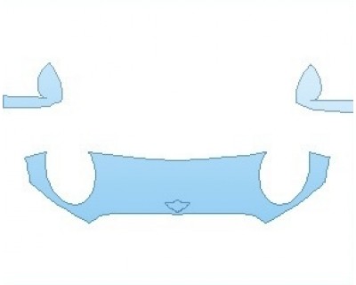 Precut PPF Kit – Clear Bra Paint Protection Film PAINT PROTECTION KIT - 2021 MINI HARDTOP COOPER WITH JCW PKG 2 DOOR HOOD 18 INCH (NO WRAPPED EDGES) - PRECUT PPF CLEAR BRA WRAP