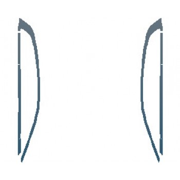 PAINT PROTECTION KIT - 2022 ROLLS ROYCE WRAITH STANDARD WHEELBASE WINDOW TRIMS - PRECUT PPF CLEAR BRA WRAP