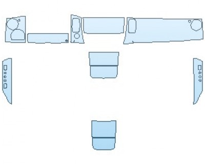 Precut PPF Kit – Clear Bra Paint Protection Film PAINT PROTECTION KIT - 2023 ROLLS ROYCE WRAITH STANDARD WHEELBASE INTERIOR - PRECUT PPF CLEAR BRA WRAP