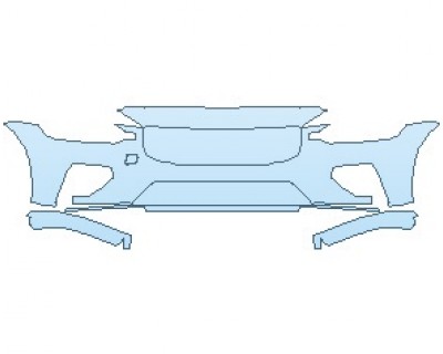 2023 VOLVO S60 POLESTAR ENGINEERED WITH EXTERIOR STYLING KIT BUMPER