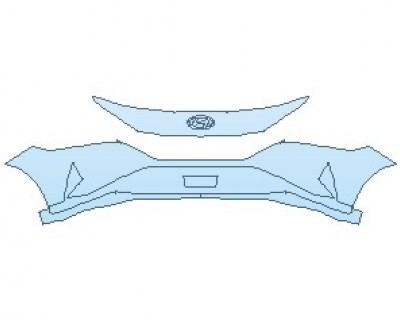 PAINT PROTECTION KIT - 2023 HYUNDAI ELANTRA SE BUMPER - PRECUT PPF CLEAR BRA WRAP
