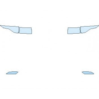 PAINT PROTECTION KIT - 2024 LAND ROVER DISCOVERY BASE S LIGHTS REAR - PRECUT PPF CLEAR BRA WRAP