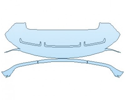 PAINT PROTECTION KIT - 2022 LAND ROVER DISCOVERY BASE S SPOILER - PRECUT PPF CLEAR BRA WRAP