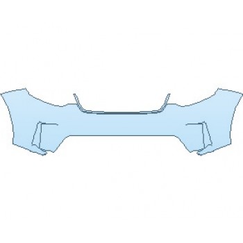 PAINT PROTECTION KIT - 2022 LAND ROVER DISCOVERY BASE S BUMPER - PRECUT PPF CLEAR BRA WRAP