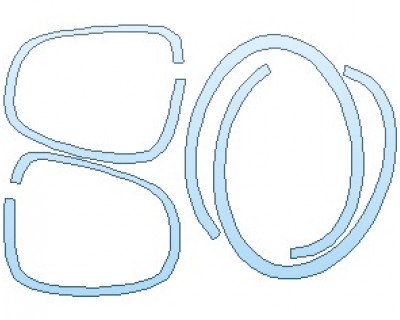 PAINT PROTECTION KIT - 2021 MINI HARDTOP ELECTRIC LIGHT TRIM - PRECUT PPF CLEAR BRA WRAP