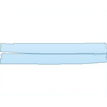 PAINT PROTECTION KIT - 2021 PORSCHE MACAN TURBO ROCKER PANELS - PRECUT PPF CLEAR BRA WRAP