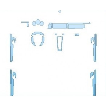 PAINT PROTECTION KIT - 2021 PORSCHE MACAN TURBO INTERIOR - PRECUT PPF CLEAR BRA WRAP