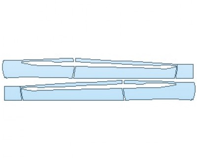 2022 VOLVO XC60 INSCRIPTION T8 HYBRID ROCKER PANELS