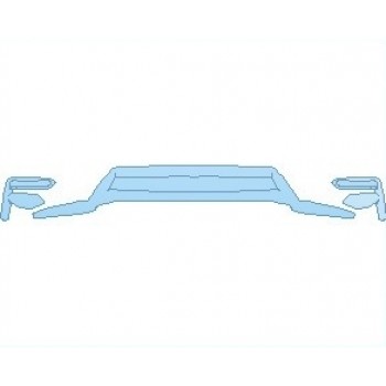 2024 KIA FORTE GT-LINE LOWER BUMPER - PRECUT PPF CLEAR BRA WRAP