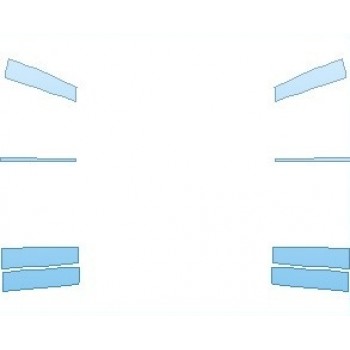 2023 CHEVROLET TAHOE LT B & C PILLARS