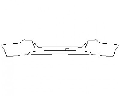 2022 CHEVROLET TAHOE HIGH COUNTRY REAR BUMPER