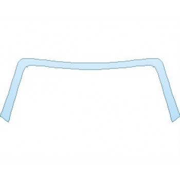 PAINT PROTECTION KIT - 2022 BENTLEY CONTINENTAL GT SPEED CONVERTIBLE A PILLARS - PRECUT PPF CLEAR BRA WRAP