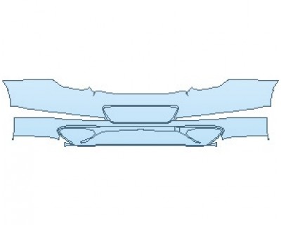 2023 BENTLEY CONTINENTAL GT SPEED CONVERTIBLE REAR BUMPER