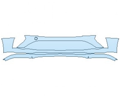 2021 BENTLEY CONTINENTAL GT SPEED CONVERTIBLE BUMPER