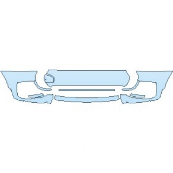 PAINT PROTECTION KIT - 2019 MINI CLUBMAN JOHN COOPER WORKS  BUMPER - PRECUT PPF CLEAR BRA WRAP