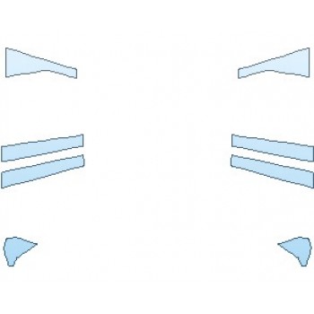 2023 NISSAN ROGUE SL B & C PILLARS