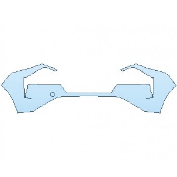 PAINT PROTECTION KIT - 2023 NISSAN ROGUE SV BUMPER - PRECUT PPF CLEAR BRA WRAP