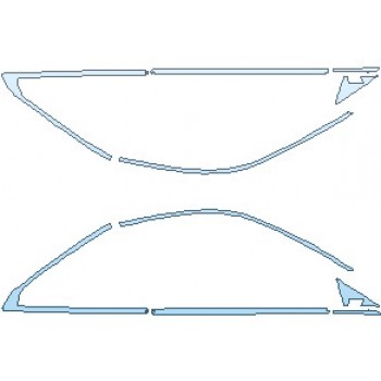 2021 BMW 4 SERIES M440I COUPE WINDOW TRIM