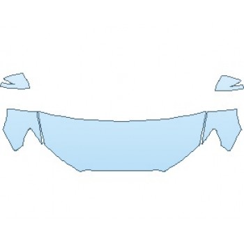 Precut PPF Kit – Clear Bra Paint Protection Film PAINT PROTECTION KIT - 2020 AUDI RS3 SPYDER HOOD - INVISIBLEMASK - 3M PAINT PROTECTION