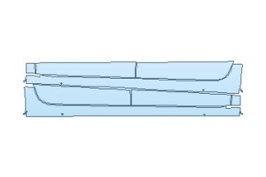 2027 CHRYSLER VOYAGER LX ROCKER PANELS