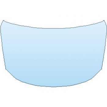 PAINT PROTECTION KIT - 2021 CHRYSLER VOYAGER L FULL HOOD (NO WRAPPED EDGES) - PRECUT PPF CLEAR BRA WRAP