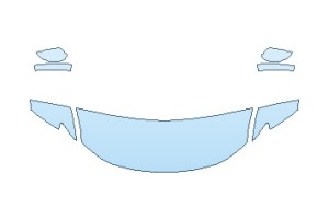 2027 CHRYSLER VOYAGER LX HOOD (NO WRAPPED EDGES)