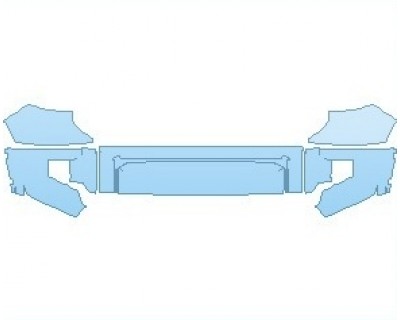 2024 TOYOTA TUNDRA TRD PRO BUMPER - PRECUT PPF CLEAR BRA WRAP