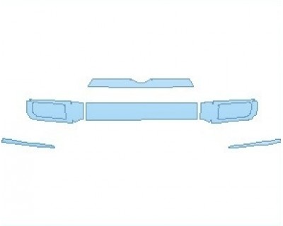 PAINT PROTECTION KIT - 2021 TOYOTA 4RUNNER NIGHTSHADE SPECIAL EDITION CHROME - PRECUT PPF CLEAR BRA WRAP