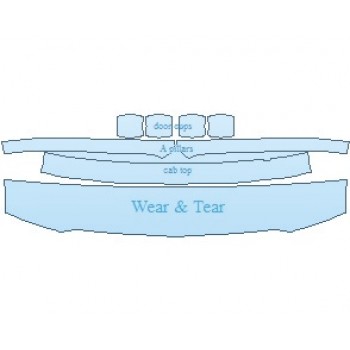 PAINT PROTECTION KIT - 2020 CHEVROLET SILVERADO 1500 LD WT COMMON WEAR AREA KIT - PRECUT PPF CLEAR BRA WRAP