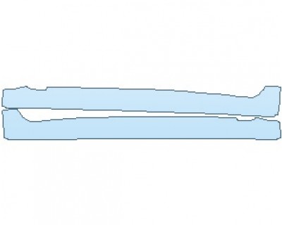 PAINT PROTECTION KIT - 2021 SUBARU WRX STI ROCKER PANELS - PRECUT PPF CLEAR BRA WRAP