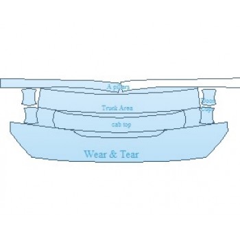 PAINT PROTECTION KIT - 2021 SUBARU WRX PREMIUM COMMON WEAR AREA KIT - PRECUT PPF CLEAR BRA WRAP