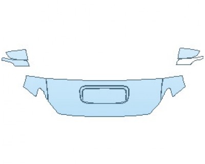 2021 SUBARU WRX STI HOOD (NO WRAPPED EDGES)