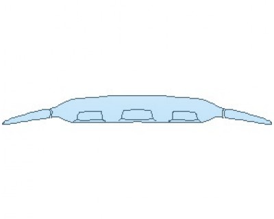 PAINT PROTECTION KIT - 2021 MERCEDES GLC CLASS AMG GLC 43 COUPE LOWER BUMPER - PRECUT PPF CLEAR BRA WRAP