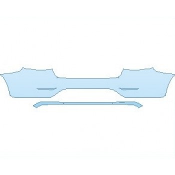 Precut PPF Kit – Clear Bra Paint Protection Film PAINT PROTECTION KIT - 2021 MERCEDES GLC CLASS AMG GLC 43 COUPE REAR BUMPER - PRECUT PPF CLEAR BRA WRAP