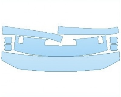 PAINT PROTECTION KIT - 2023 CHEVROLET SILVERADO HD LTZ COMMON WEAR AREA KIT WITH MARKER LIGHTS - PRECUT PPF CLEAR BRA WRAP