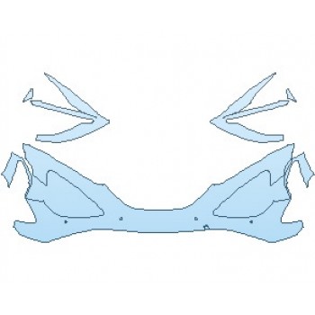 2021 MCLAREN 765LT COUPE BUMPER KIT WITH SENSORS