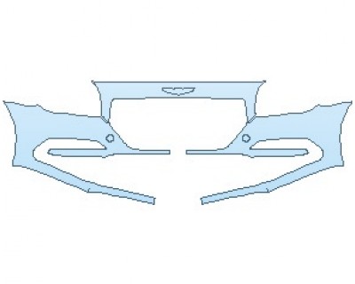 PAINT PROTECTION KIT - 2020 GENESIS G80 3.8 ULTIMATE BUMPER KIT - PRECUT PPF CLEAR BRA WRAP