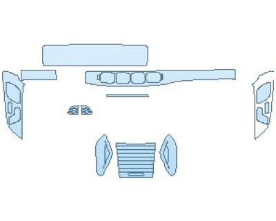 PAINT PROTECTION KIT - 2023 MERCEDES GLS MAYBACH INTERIOR - PRECUT PPF CLEAR BRA WRAP