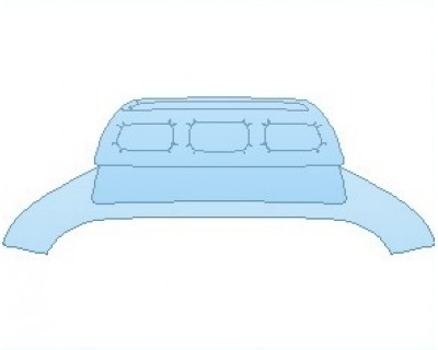 PAINT PROTECTION KIT - 2023 MERCEDES GLS MAYBACH BUMPER LOWER - PRECUT PPF CLEAR BRA WRAP