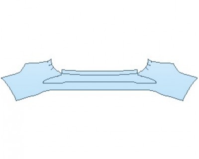 PAINT PROTECTION KIT - 2023 MERCEDES GLS MAYBACH REAR BUMPER - PRECUT PPF CLEAR BRA WRAP