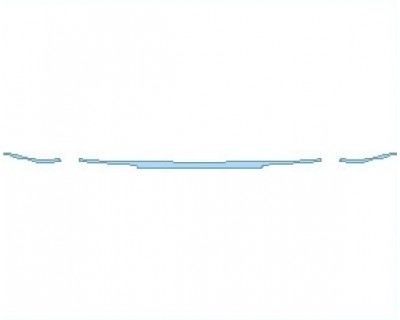 PAINT PROTECTION KIT - 2023 MERCEDES GLS MAYBACH REAR HATCH CHROME TRIM - PRECUT PPF CLEAR BRA WRAP