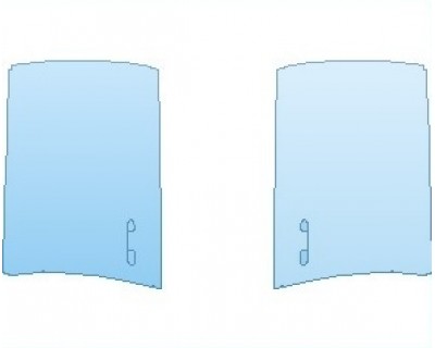 PAINT PROTECTION KIT - 2023 MERCEDES GLS MAYBACH DOORS FRONT - PRECUT PPF CLEAR BRA WRAP